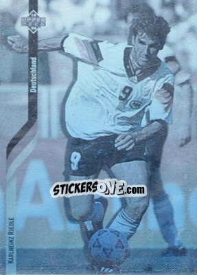 Sticker Karlheinz Riedle - World Cup USA 1994. Contenders English/Spanish n. D5 - Upper Deck