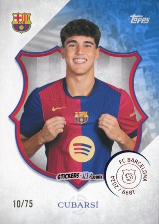 Sticker Pau Cubarsí - FC Barcelona 125th Anniversary
 n. 5 - Topps