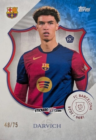 Sticker Noah Darvich - FC Barcelona 125th Anniversary
 n. 6 - Topps