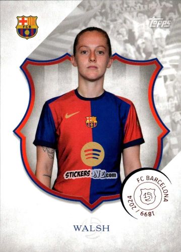 Sticker Keira Walsh - FC Barcelona 125th Anniversary
 n. 22 - Topps