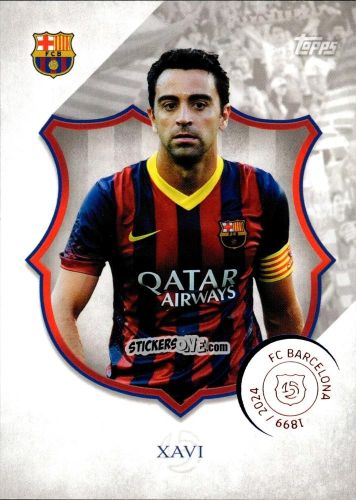 Sticker Xavi