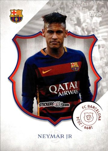 Cromo Neymar Jr - FC Barcelona 125th Anniversary
 n. 44 - Topps