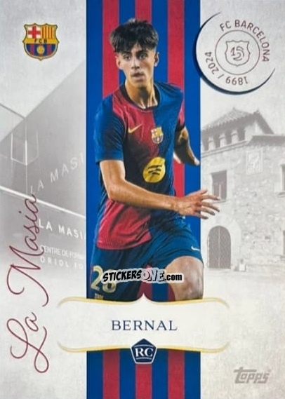 Sticker Marc Bernal - FC Barcelona 125th Anniversary
 n. LM-7 - Topps