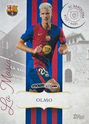 Sticker Dani Olmo - FC Barcelona 125th Anniversary
 n. LM-9 - Topps