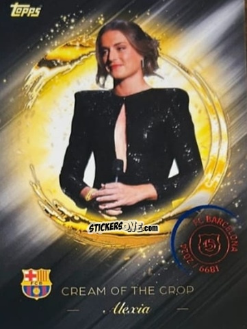 Sticker Alexia Putellas - FC Barcelona 125th Anniversary
 n. CR-1 - Topps