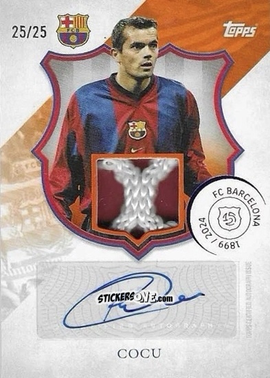 Sticker Phillip Cocu - FC Barcelona 125th Anniversary
 n. LR-PC - Topps