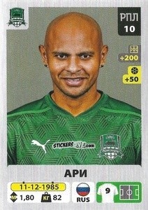 Sticker Ари - Russian Premier League 2020-2021 n. 94 - Panini