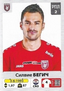 Cromo Силвие Бегич / Silvije Begic - Russian Premier League 2020-2021 n. 216 - Panini