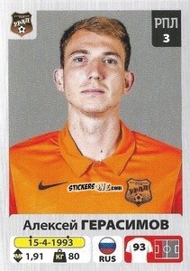 Figurina Алексей Герасимов - Russian Premier League 2020-2021 n. 236 - Panini
