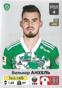 Figurina Анхель Вилькер / Wilker Ángel - Russian Premier League 2020-2021 n. 277 - Panini