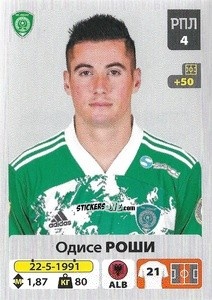 Figurina Одисе Роши - Russian Premier League 2020-2021 n. 280 - Panini