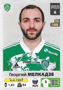 Figurina Георгий Мелкадзе - Russian Premier League 2020-2021 n. 285 - Panini