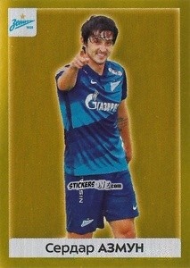 Sticker Сердар Азмун / Sardar Azmoun - Russian Premier League 2020-2021 n. 344 - Panini