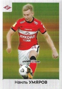 Sticker Наиль Умяров - Russian Premier League 2020-2021 n. 367 - Panini