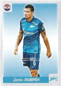 Sticker Деян Ловрен / Dejan Lovren - Russian Premier League 2020-2021 n. 388 - Panini