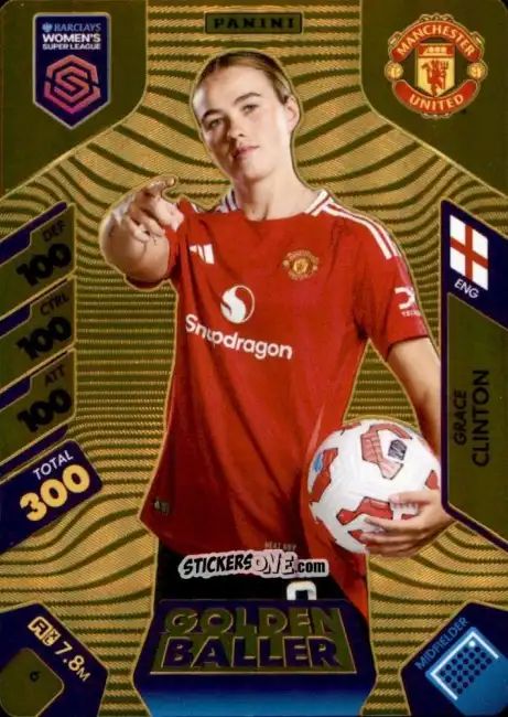 Figurina Grace Clinton - Barclays Women’s Super League 2025. Adrenalyn XL
 n. 6 - Panini