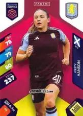 Sticker Kirsty Hanson - Barclays Women’s Super League 2025. Adrenalyn XL
 n. 43 - Panini