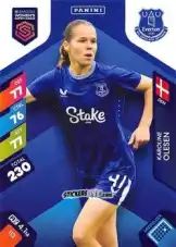 Figurina Karoline Olesen - Barclays Women’s Super League 2025. Adrenalyn XL
 n. 113 - Panini