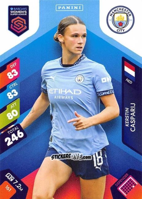 Sticker Kerstin Casparij - Barclays Women’s Super League 2025. Adrenalyn XL
 n. 161 - Panini