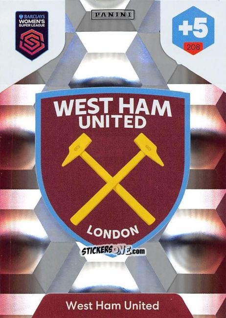 Sticker Club Badge - Barclays Women’s Super League 2025. Adrenalyn XL
 n. 208 - Panini