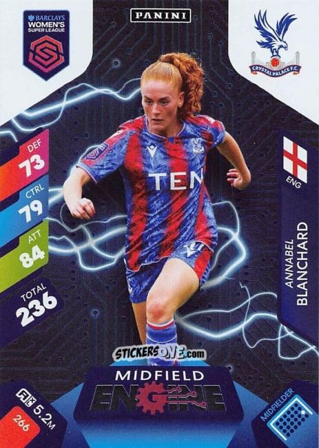 Cromo Annabel Blanchard - Barclays Women’s Super League 2025. Adrenalyn XL
 n. 266 - Panini