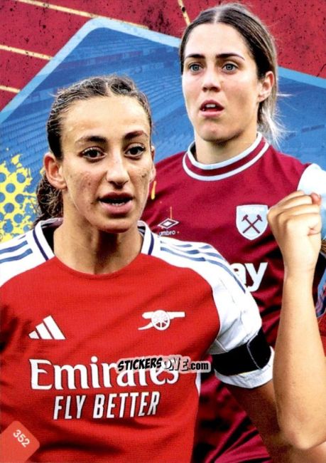 Sticker Puzzle 1 - Barclays Women’s Super League 2025. Adrenalyn XL
 n. 352 - Panini
