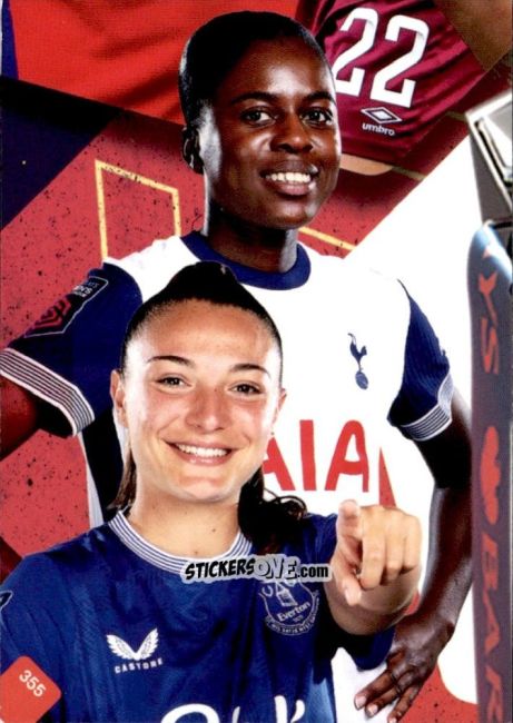 Sticker Puzzle 4 - Barclays Women’s Super League 2025. Adrenalyn XL
 n. 355 - Panini