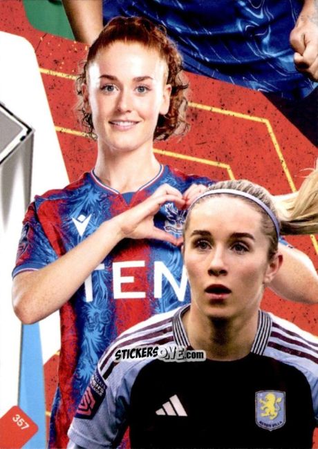 Sticker Puzzle 6 - Barclays Women’s Super League 2025. Adrenalyn XL
 n. 357 - Panini
