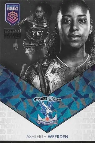 Sticker Ashleigh Weerden - Barclays Women’s Super League 2025. Adrenalyn XL
 n. LE-AW - Panini