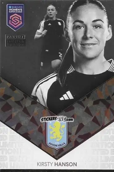 Sticker Kirsty Hanson - Barclays Women’s Super League 2025. Adrenalyn XL
 n. LE-KH - Panini