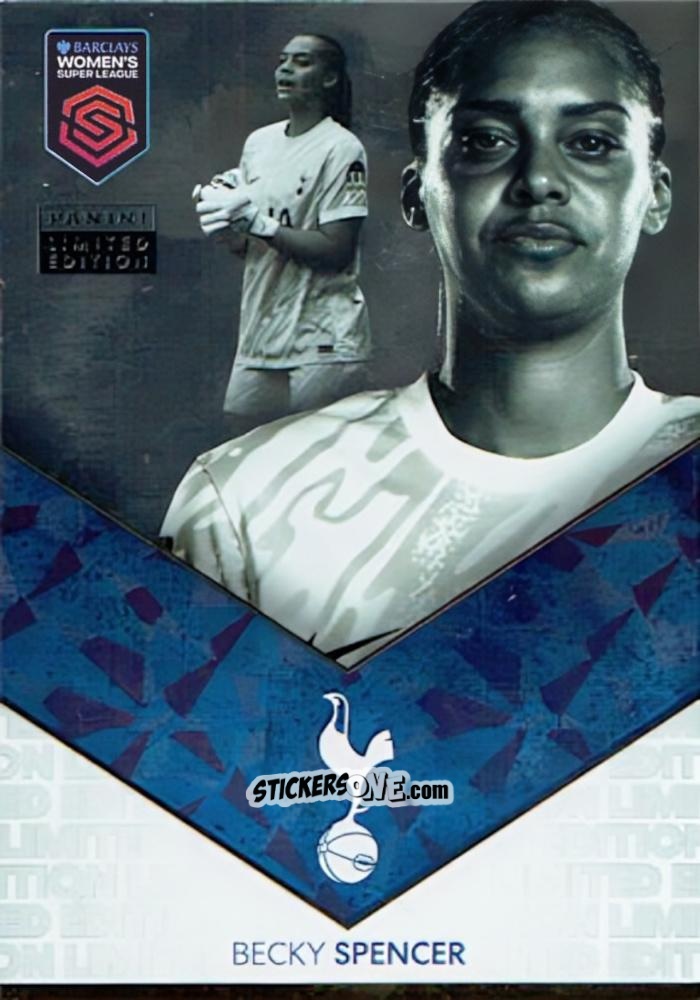Figurina Rebecca Spencer - Barclays Women’s Super League 2025. Adrenalyn XL
 n. LE-RS - Panini