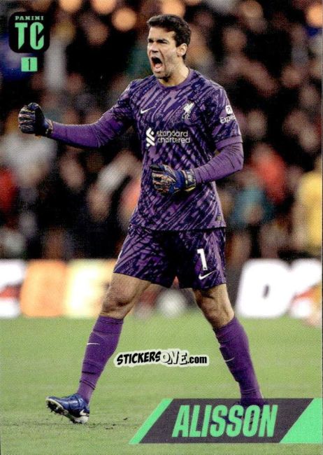 Sticker Alisson - FIFA Top Class 2025
 n. 1 - Panini