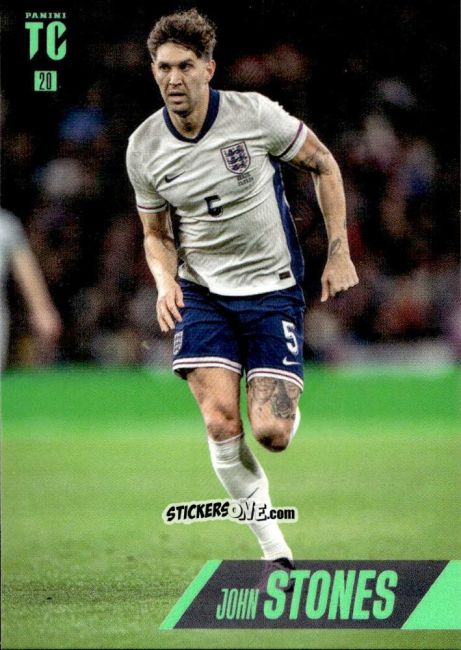Cromo John Stones - FIFA Top Class 2025
 n. 20 - Panini