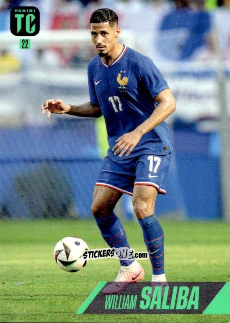 Sticker William Saliba - FIFA Top Class 2025
 n. 22 - Panini