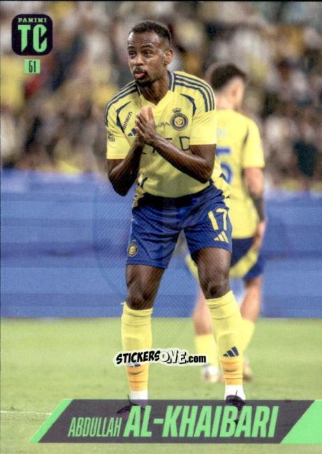 Sticker Abdullah Al-Khaibari - FIFA Top Class 2025
 n. 51 - Panini