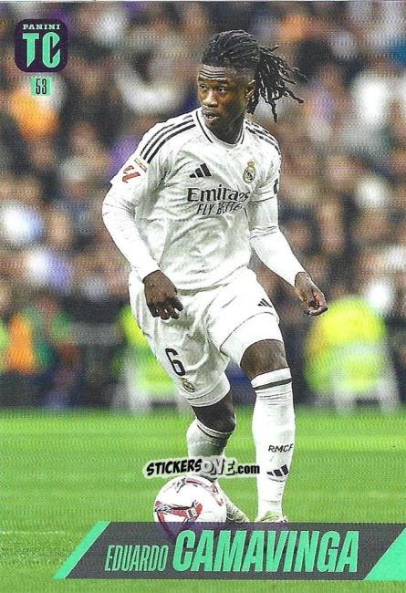 Cromo Eduardo Camavinga - FIFA Top Class 2025
 n. 53 - Panini