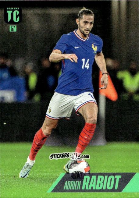Cromo Adrien Rabiot - FIFA Top Class 2025
 n. 57 - Panini