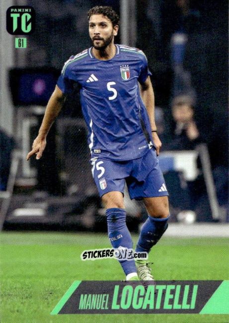 Cromo Manuel Locatelli - FIFA Top Class 2025
 n. 61 - Panini