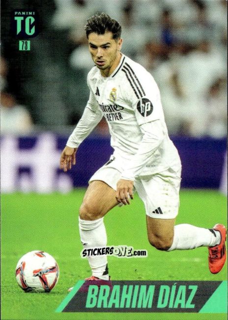 Sticker Brahim Díaz - FIFA Top Class 2025
 n. 73 - Panini
