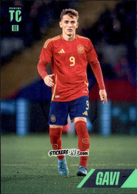 Sticker Gavi - FIFA Top Class 2025
 n. 80 - Panini