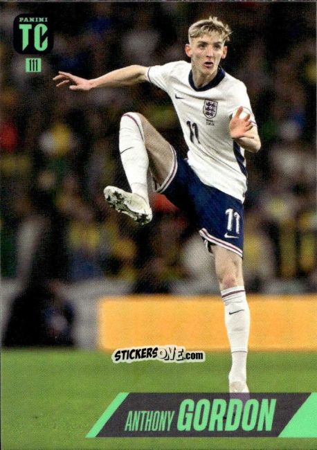Sticker Anthony Gordon - FIFA Top Class 2025
 n. 111 - Panini