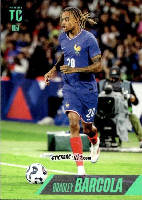 Cromo Bradley Barcola - FIFA Top Class 2025
 n. 112 - Panini
