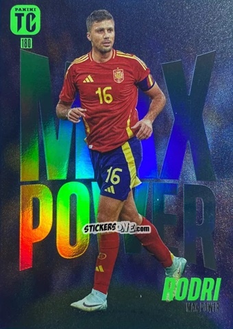 Sticker Rodri - FIFA Top Class 2025
 n. 180 - Panini