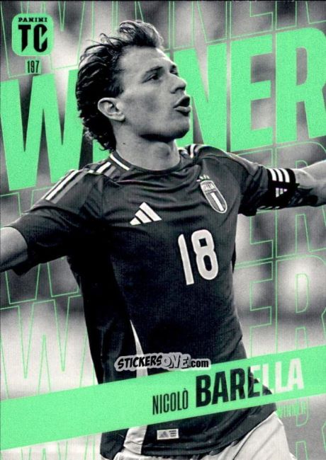 Cromo Nicolò Barella - FIFA Top Class 2025
 n. 197 - Panini
