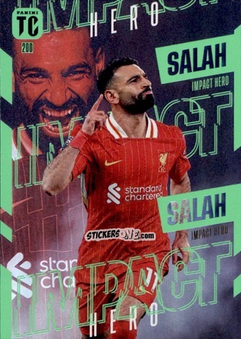 Sticker Mohamed Salah - FIFA Top Class 2025
 n. 200 - Panini