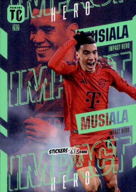 Cromo Jamal Musiala - FIFA Top Class 2025
 n. 202 - Panini
