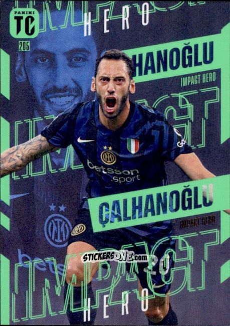 Cromo Hakan Çalhanoğlu - FIFA Top Class 2025
 n. 205 - Panini