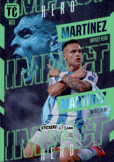 Cromo Lautaro Martínez - FIFA Top Class 2025
 n. 210 - Panini