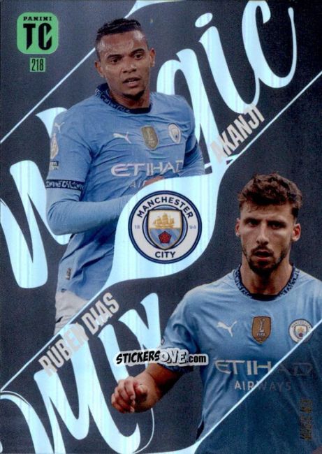 Cromo Manuel Akanji / Rúben Dias - FIFA Top Class 2025
 n. 218 - Panini