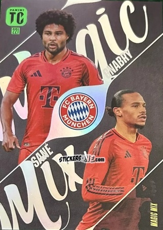 Sticker Serge Gnabry / Leroy Sané - FIFA Top Class 2025
 n. 221 - Panini